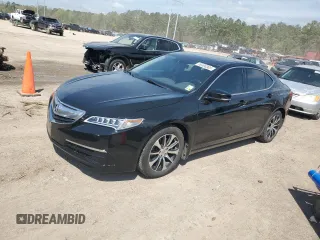 2015 Acura TLX Tech with VIN 19UUB1F58FA000370, listed as a Copart auction lot 50300305 with 153,745 mi miles and Salvage Title. Bid and sale history available at carsss.com. Image 1.