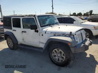 2015 Jeep Wrangler Unlimited Rubicon with VIN 1C4BJWFG6FL585283, listed as a Copart auction lot 81281504 with 0 mi miles and Salvage Title. Bid and sale history available at carsss.com. Image 4.