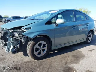 2013 Toyota Prius One with VIN JTDKN3DU6D5564222, listed as a IAAI auction lot 41968321 with 114,474 mi miles. Bid and sale history available at carsss.com. Image 18.