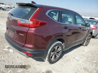 2018 Honda CR-V LX with VIN 2HKRW6H37JH214172, listed as a Copart auction lot 52156335 with 64,952 mi miles and Salvage Title. Bid and sale history available at DreamBid. Image 3.