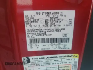 2012 Ford F-150 XL with VIN 1FTFW1EF3CFA55247, listed as a Copart auction lot 77664484 with Not Provided miles and Salvage Title. Bid and sale history available at carsss.com. Image 13.