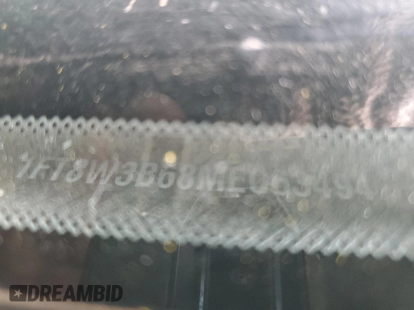 2021 Ford F-350 XL with VIN 1FT8W3B68MEC63494, listed as a Copart auction lot 52555105 with Not Provided miles and Clean Title. Bid and sale history available at DreamBid. Image 13.