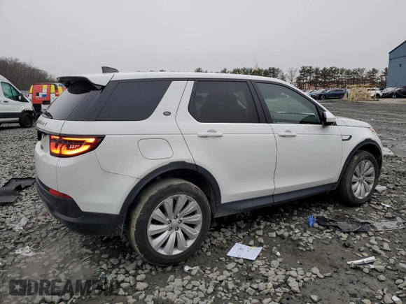 2020 Land Rover Discovery Sport SE with VIN SALCP2FX6LH833485, listed as a Copart auction lot 44486695 with 56,773 mi miles and Salvage Title. Bid and sale history available at DreamBid. Image 3.