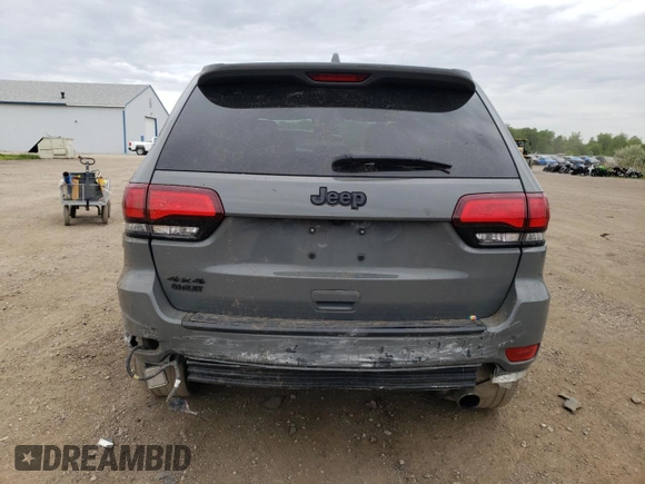 2020 Jeep Grand Cherokee Altitude with VIN 1C4RJFAG9LC416781, listed as a Copart auction lot 57808955 with 87,560 mi miles and Salvage title. Bid and sale history available at DreamBid. Image 6.