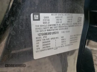 2016 GMC Canyon 4WD SLT with VIN 1GTG6DE3XG1205319, listed as a Copart auction lot 72036294 with 148,813 mi miles and Salvage Title. Bid and sale history available at carsss.com. Image 12.