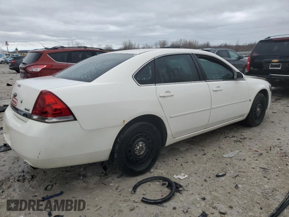 2008 Chevrolet Impala Police Police z VIN 2G1WS553X81370577, wystawiony jako Copart lot #52849335 z przebiegiem 140 960 mil mil oraz Czysty tytuł • Clean title. Historia ofert i sprzedaży dostępna na DreamBid. Obrazek 3.
