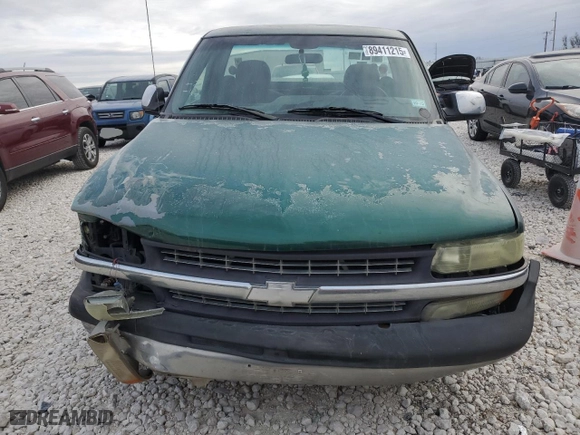 2000 Chevrolet Silverado 1500 with VIN 1GCEC14V6YZ305082, listed as a Copart auction lot 89411215 with 157,700 mi miles and Salvage Title. Bid and sale history available at carsss.com. Image 5.