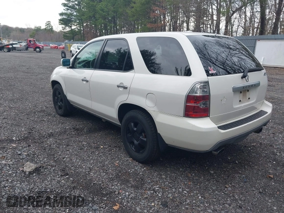 2006 Acura MDX with VIN 2HNYD18276H518463, listed as a IAAI auction lot 41958944 with 33,081 mi miles. Bid and sale history available at carsss.com. Image 3.