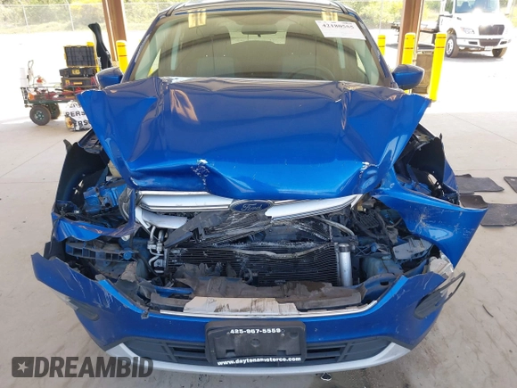 2017 Ford Escape SE with VIN 1FMCU0G9XHUC81634, listed as a IAAI auction lot 42180555 with 193,274 mi miles and . Bid and sale history available at DreamBid. Image 6.