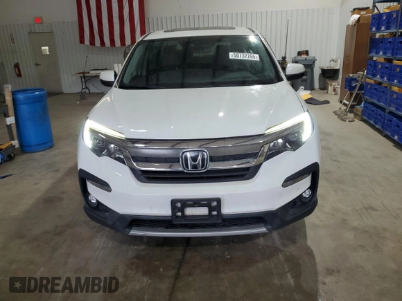 2020 Honda Pilot EX-L with VIN 5FNYF5H58LB020257, listed as a Copart auction lot 50732765 with 50,741 mi miles and Salvage Title. Bid and sale history available at carsss.com. Image 5.