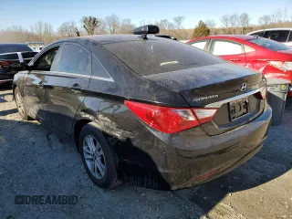 2013 Hyundai Sonata GLS with VIN 5NPEB4AC1DH790417, listed as a Copart auction lot 46342665 with 162,724 mi miles and Salvage Title. Bid and sale history available at carsss.com. Image 2.