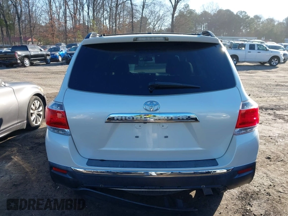 2012 Toyota Highlander Limited with VIN 5TDYK3EHXCS066361, listed as a IAAI auction lot 41479998 with 161,592 mi miles and . Bid and sale history available at DreamBid. Image 16.