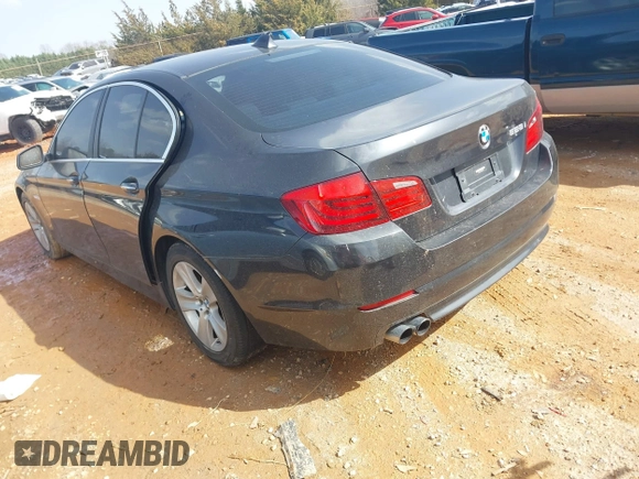 2013 BMW 5 Series 528i with VIN WBAXG5C52DD230018, listed as a IAAI auction lot 41726652 with 85,481 mi miles and . Bid and sale history available at carsss.com. Image 3.