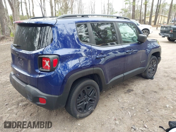 2021 Jeep Renegade Upland with VIN ZACNJDAB3MPM38275, listed as a IAAI auction lot 41722676 with 45,326 mi miles and . Bid and sale history available at DreamBid. Image 4.