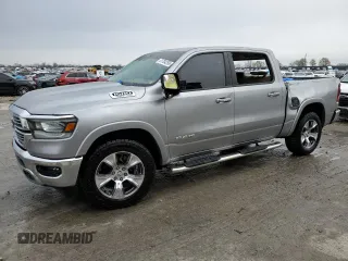 2021 Ram 1500 Laramie z VIN 1C6SRFJT3MN636051, wystawiony jako Copart lot #51704255 z przebiegiem 52 761 mil mil oraz Szkoda całkowita • Salvage title. Historia ofert i sprzedaży dostępna na DreamBid. Obrazek 1.