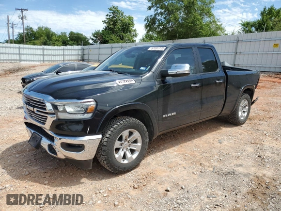 2020 Ram 1500 Laramie z VIN 1C6RREDT0LN265191, wystawiony jako Copart lot #57207775 z przebiegiem 124 269 mil mil oraz Szkoda całkowita • Salvage title. Historia ofert i sprzedaży dostępna na DreamBid. Obrazek 1.