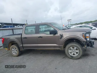 2023 Ford F-150 XL with VIN 1FTFW1E89PFA39819, listed as a IAAI auction lot 41929566 with 46,875 mi miles. Bid and sale history available at carsss.com. Image 14.