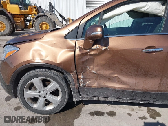 2016 Buick Encore with VIN KL4CJASB3GB588662, listed as a IAAI auction lot 41630145 with 120,332 mi miles. Bid and sale history available at carsss.com. Image 6.