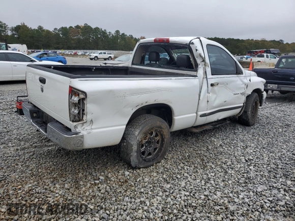 2005 Dodge 1500 SLT with VIN 1D7HA16N35J622186, listed as a Copart auction lot 80544344 with Not Provided miles and Salvage Title. Bid and sale history available at carsss.com. Image 3.