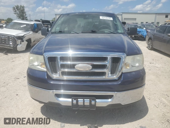 2008 Ford F-150 XL с VIN 1FTPX12V78FA68233, выставлен на аукционе Copart как лот 62430785 с пробегом 266 104 миль миль и Чистый • Clean title. История ставок и продаж доступна на DreamBid. Изображение 5.