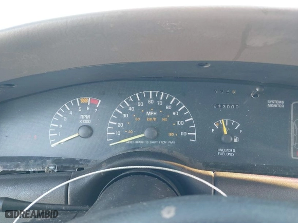 1999 Pontiac Bonneville SE with VIN 1G2HX52KXXH254051, listed as a IAAI auction lot 41990245 with 213,000 mi miles. Bid and sale history available at carsss.com. Image 7.
