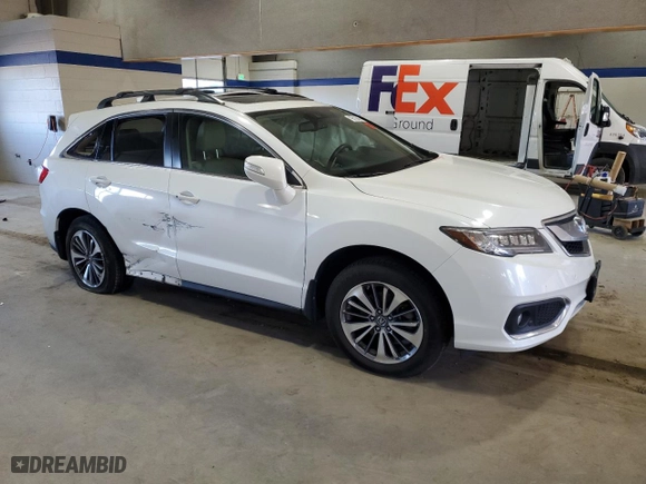 2017 Acura RDX w/Advance Pkg with VIN 5J8TB3H71HL021543, listed as a Copart auction lot 49516045 with 118,159 mi miles and Salvage Title. Bid and sale history available at carsss.com. Image 4.