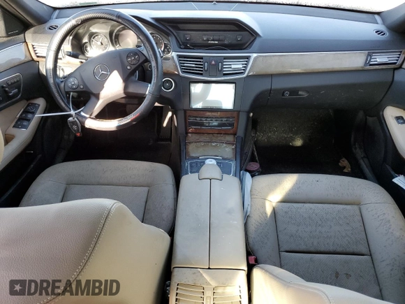 2011 Mercedes-Benz E 350 Luxury with VIN WDDHF8HBXBA420454, listed as a Copart auction lot 73649684 with Not Provided miles and Salvage Title. Bid and sale history available at DreamBid. Image 8.
