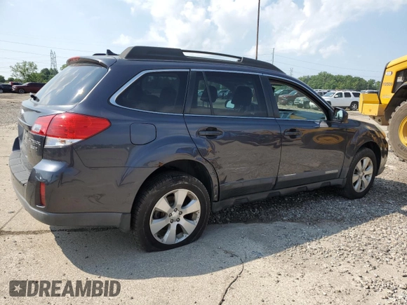 2011 Subaru Outback Limited Power Moon with VIN 4S4BRELC7B2374867, listed as a Copart auction lot 62168665 with 186,179 mi miles and Clean title. Bid and sale history available at DreamBid. Image 3.