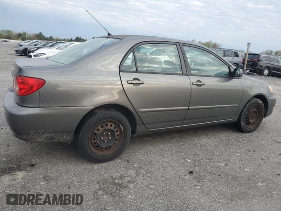 2008 Toyota Corolla CE with VIN 2T1BR32E88C899328, listed as a Copart auction lot 52814865 with 219,378 mi miles and Clean Title. Bid and sale history available at DreamBid. Image 3.
