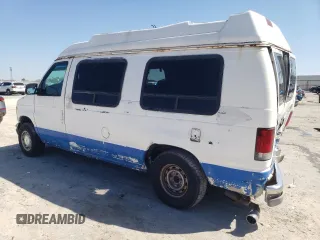 1997 Ford Econoline Commercial with VIN 1FDEE1463VHB51558, listed as a Copart auction lot 48181825 with 127,125 mi miles and Salvage Title. Bid and sale history available at carsss.com. Image 2.