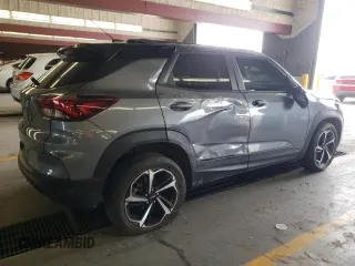 2021 Chevrolet TrailBlazer RS with VIN KL79MTSL7MB152112, listed as a Copart auction lot 55868833 with 26,304 mi miles. Bid and sale history available at carsss.com. Image 3.