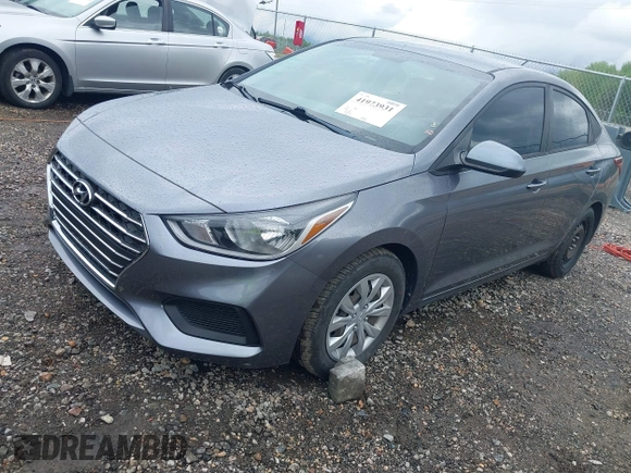 2018 Hyundai Accent SE with VIN 3KPC24A35JE015593, listed as a IAAI auction lot 41973931 with 119,135 mi miles and . Bid and sale history available at carsss.com. Image 2.