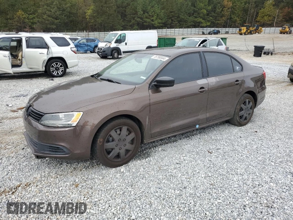 2012 Volkswagen Jetta Sedan S w/Sunroof with VIN 3VW2K7AJ0CM345918, listed as a Copart auction lot 78799344 with 173,455 mi miles and Salvage Title. Bid and sale history available at carsss.com. Image 1.