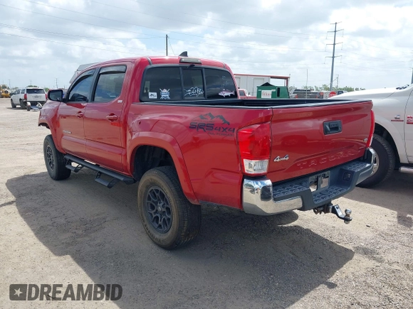 2017 Toyota Tacoma SR5 with VIN 5TFCZ5AN6HX101945, listed as a IAAI auction lot 42536831 with 131,348 mi miles and . Bid and sale history available at DreamBid. Image 3.