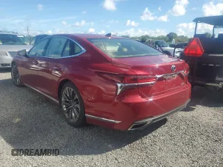 2018 Lexus LS with VIN JTHB51FF5J5005774, listed as a Copart auction lot 74082444 with 0 mi miles and Salvage Title. Bid and sale history available at carsss.com. Image 2.