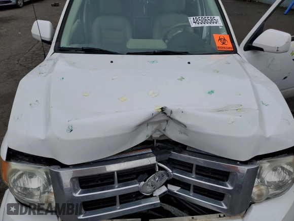 2008 Ford Escape Hybrid with VIN 1FMCU59H48KC33656, listed as a Copart auction lot 48506585 with 166,880 mi miles and Salvage title. Bid and sale history available at DreamBid. Image 13.