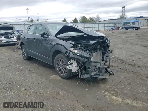 2021 Mazda CX-30 S with VIN 3MVDMBAL2MM222907, listed as a Copart auction lot 48070245 with Not Provided miles and Salvage Title. Bid and sale history available at carsss.com. Image 12.