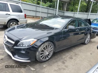 2015 Mercedes-Benz CLS-Class CLS 550 with VIN WDDLJ7DB3FA158047, listed as a Copart auction lot 62523153 with 66,611 mi miles. Bid and sale history available at carsss.com. Image 1.