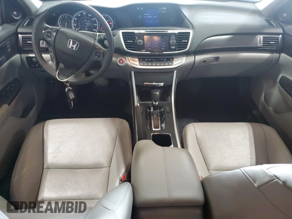 2015 Honda Accord EX-L with VIN 1HGCR2F87FA242882, listed as a Copart auction lot 60614275 with 140,304 mi miles and Salvage title. Bid and sale history available at DreamBid. Image 8.