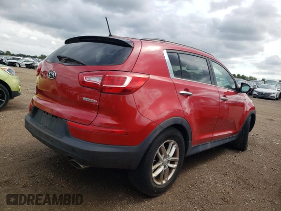 2011 Kia Sportage SX with VIN KNDPCCA65B7151422, listed as a Copart auction lot 49052035 with 166,312 mi miles and Non repairable. Bid and sale history available at DreamBid. Image 3.