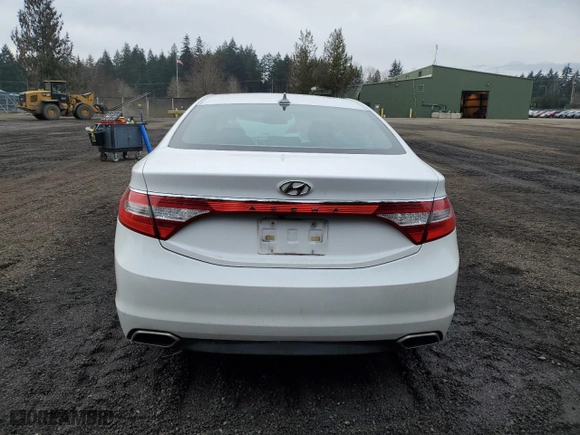 2015 Hyundai Azera with VIN KMHFG4JGXFA469152, listed as a Copart auction lot 43204565 with 139,384 mi miles and Salvage Title. Bid and sale history available at carsss.com. Image 6.