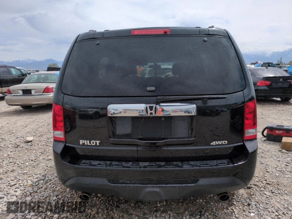 2013 Honda Pilot EX-L with VIN 5FNYF4H50DB012682, listed as a Copart auction lot 54604635 with 192,263 mi miles and Salvage Title. Bid and sale history available at DreamBid. Image 6.