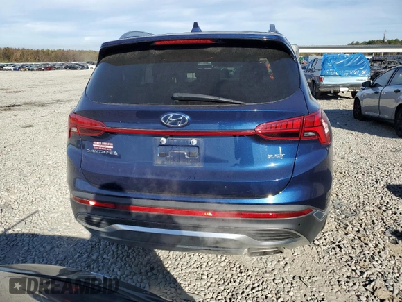 2021 Hyundai Santa Fe Limited with VIN 5NMS44AL9MH333333, listed as a Copart auction lot 68804442 with 11,843 mi miles. Bid and sale history available at carsss.com. Image 6.