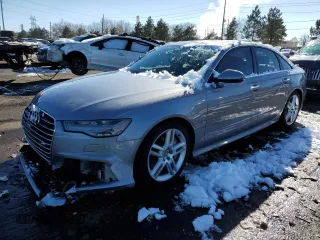 2016 Audi A6 3.0L TDI Prestige with VIN WAUHMAFC8GN015015, listed as a Copart auction lot 40571954 with 78,596 mi miles. Bid and sale history available at carsss.com. Image 1.
