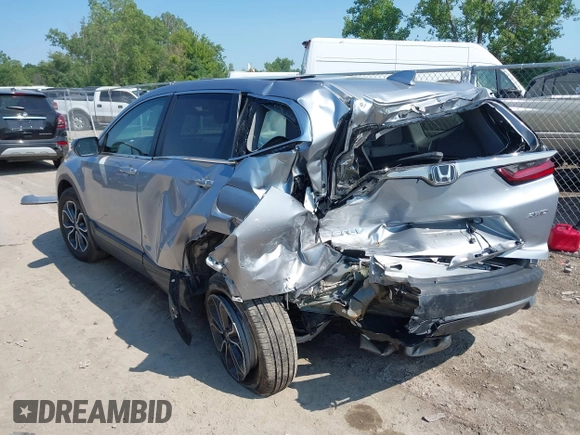 2021 Honda CR-V EX-L with VIN 5J6RW2H81ML018744, listed as a IAAI auction lot 42656610 with 35,811 mi miles and . Bid and sale history available at DreamBid. Image 3.