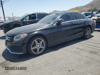 2016 Mercedes-Benz C 300 with VIN 55SWF4JB2GU172282, listed as a Copart auction lot 61989665 with 133,504 mi miles and Clean title. Bid and sale history available at DreamBid. Image 1.