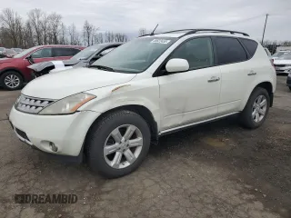 2007 Nissan Murano S with VIN JN8AZ08W27W640659, listed as a Copart auction lot 48622455 with 172,517 mi miles and Clean Title. Bid and sale history available at carsss.com. Image 1.