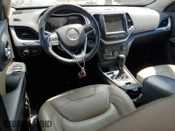 2016 Jeep Cherokee Limited with VIN 1C4PJLDS6GW176941, listed as a Copart auction lot 56754985 with 90,974 mi miles and Salvage title. Bid and sale history available at DreamBid. Image 8.