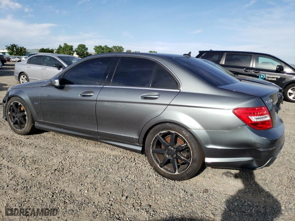 2012 Mercedes-Benz C-Class C 250 Sport with VIN WDDGF4HB6CA647629, listed as a Copart auction lot 52824625 with 93,140 mi miles and Clean Title. Bid and sale history available at carsss.com. Image 2.