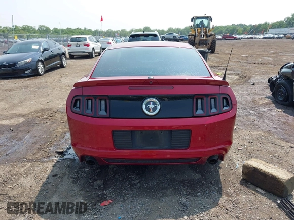 2014 Ford Mustang V6 with VIN 1ZVBP8AM8E5277409, listed as a IAAI auction lot 42415503 with 84,309 mi miles and . Bid and sale history available at DreamBid. Image 16.